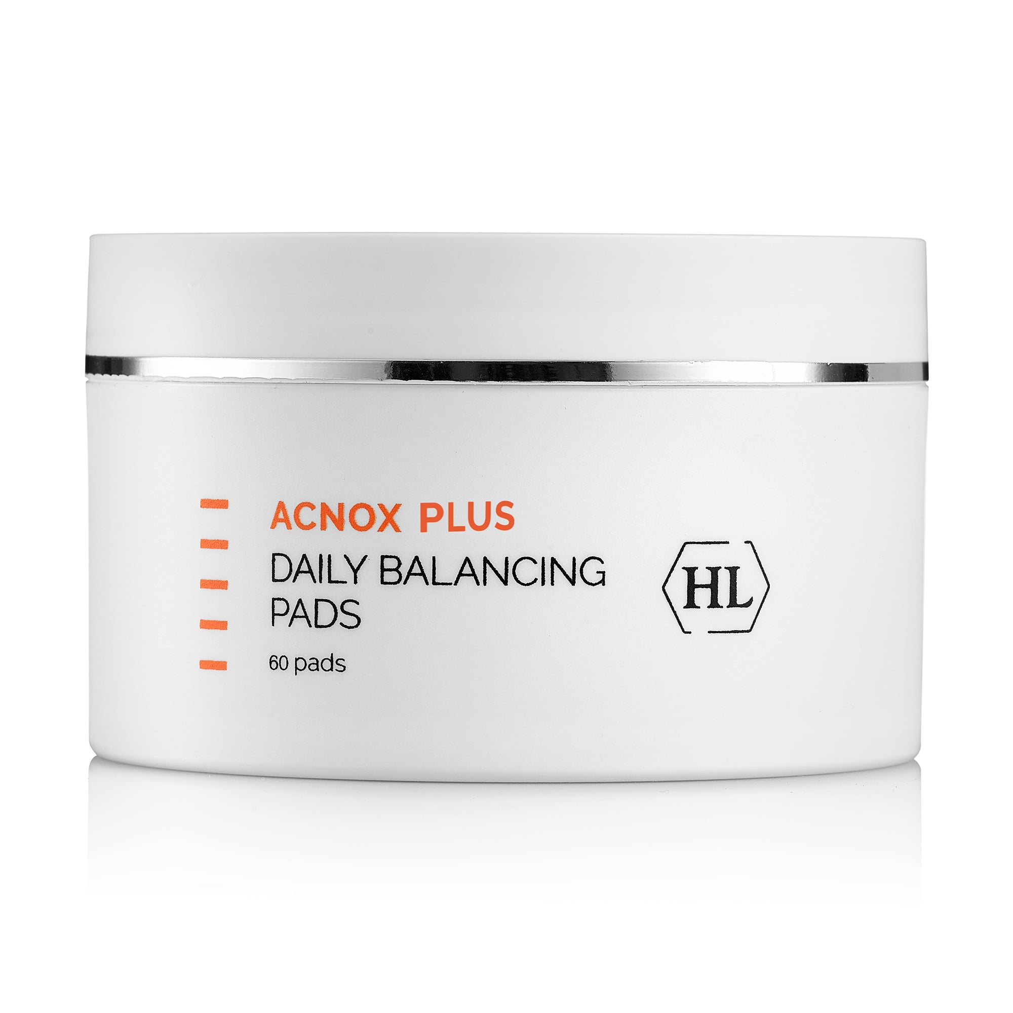 Диски для обличчя змочені лосьйоном Holy Land Cosmetics Acnox Daily Balancing Pads, 60 шт